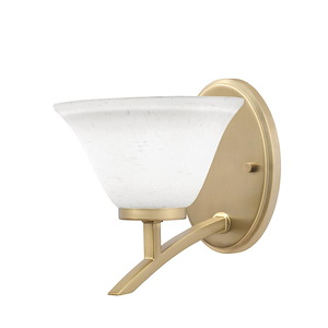 Kurve - 1 Light Uplight Wall Sconce-7.25 Inches Tall and 7 Inches Wide - 1342077