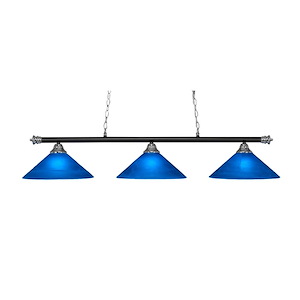 Oxford - 3 Light Island-11.25 Inches Tall and 16 Inches Wide - 1339279