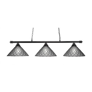 Oxford - 3 Light Billiard/Island-12.5 Inches Tall and 16 Inches Wide - 698361