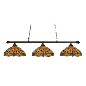 Oxford - 3 Light Billiard/Island-12.25 Inches Tall and 16 Inches Wide - 1150277