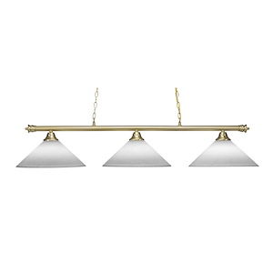 Oxford - 3 Light Billiard/Island-11.75 Inches Tall and 16 Inches Wide - 698362