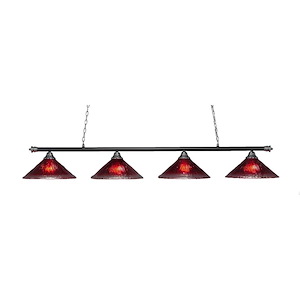 Oxford - 4 Light Billiard/Island-11.5 Inches Tall and 16 Inches Wide - 1219109
