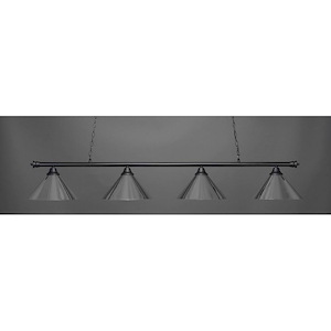 Oxford - 4 Light Island-12 Inches Tall and 14 Inches Wide - 1339476