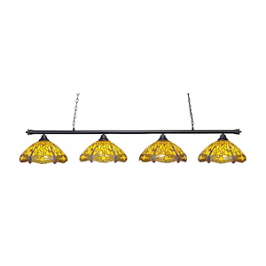 Oxford - 4 Light Billiard/Island-12.25 Inches Tall and 16 Inches Wide - 1218998