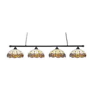 Oxford - 4 Light Billiard/Island-13.25 Inches Tall and 16 Inches Wide - 1219317