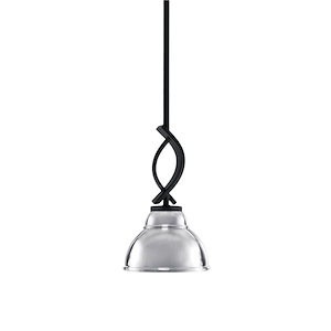 Cavella - 1 Light Stem Mini Pendant-11.75 Inches Tall and 7 Inches Wide - 1298382