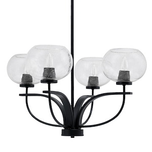 Cavella - 4 Light Chandelier-13.75 Inches Tall and 23.75 Inches Wide - 1298406