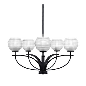 Cavella - 5 Light Chandelier-14.25 Inches Tall and 25 Inches Wide - 1298453