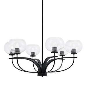 Cavella - 6 Light Chandelier-14.25 Inches Tall and 32.75 Inches Wide - 1298434