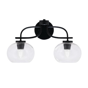 Cavella - 2 Light Bath Bar-10.5 Inches Tall and 19 Inches Length - 1298440