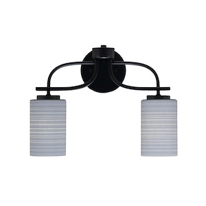 Cavella - 2 Light Bath Bar-11.75 Inches Tall and 15.5 Inches Length - 1298482