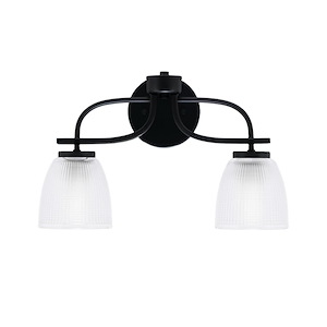 Cavella - 2 Light Bath Bar-10.25 Inches Tall and 16.75 Inches Length - 1298398