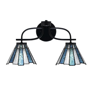 Cavella - 2 Light Bath Bar-10.25 Inches Tall and 18.5 Inches Length - 1298399