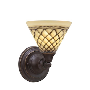 Any - 1 Light Wall Sconce-9.25 Inches Tall and 8 Inches Wide - 359099