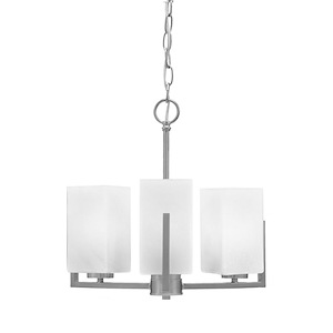 Atlas - 3 Light Chandelier-14.5 Inch Tall and 13 Inch Wide - 1364281