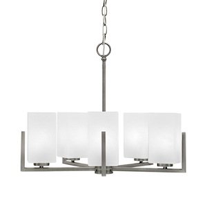 Atlas - 5 Light Chandelier-17.5 Inch Tall and 20 Inch Wide - 1364282