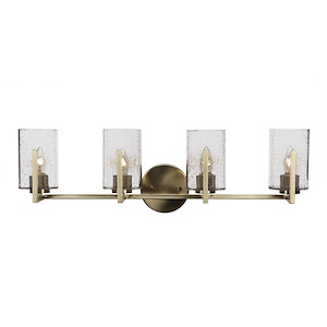 Atlas - 4 Light Bath Bar-8.75 Inches Tall and 29 Inches Wide - 871610