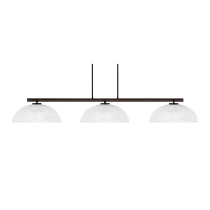 Atlas - 3 Light Island-6.25 Inches Tall and 49.25 Inches Length - 1311008