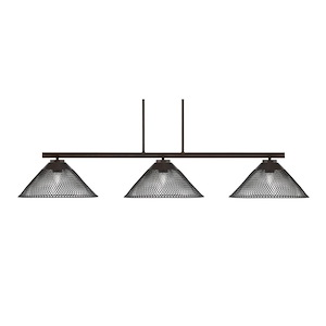 Atlas - 3 Light Island-8 Inches Tall and 50 Inches Length - 1311010