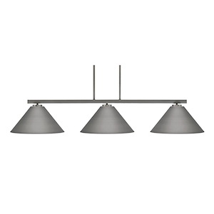 Atlas - 3 Light Island-8.5 Inches Tall and 49.75 Inches Length - 1311005