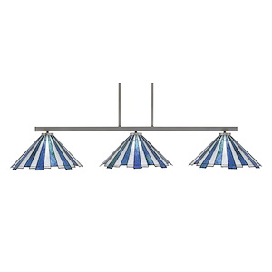 Atlas - 3 Light Island-8.75 Inches Tall and 16 Inches Width - 1317374