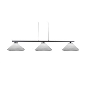 Atlas - 3 Light Bar Pendant-7.75 Inches Tall and 16 Inches Wide - 1270431