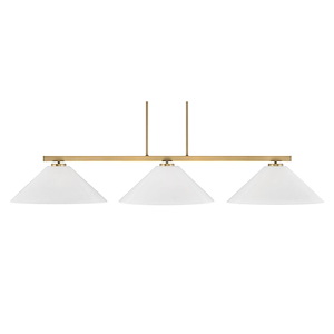 Atlas - 3 Light Kitchen Bar-8.25 Inches Tall and 16 Inches Wide - 1107685