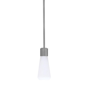 Everleigh - 1 Light Stem Hung Mini Pendant-10 Inch Tall and 4 Inch Wide - 1394526