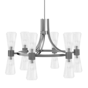 Everleigh - 12 Light Chandelier-22.75 Inch Tall and 31.75 Inch Wide - 1393218