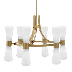 Everleigh - 12 Light Chandelier-22.75 Inch Tall and 31.75 Inch Wide - 1394536