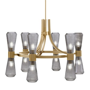 Everleigh - 12 Light Chandelier-22.75 Inch Tall and 31.75 Inch Wide - 1394537