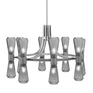 Everleigh - 16 Light Chandelier-22.75 Inch Tall and 36.5 Inch Wide - 1394539