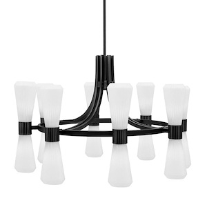 Everleigh - 16 Light Chandelier-22.75 Inch Tall and 36.5 Inch Wide - 1394540