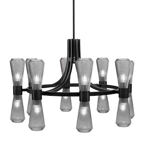 Everleigh - 16 Light Chandelier-22.75 Inch Tall and 36.5 Inch Wide - 1394541