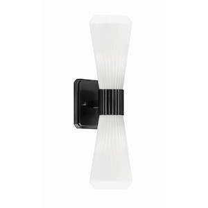 Everleigh - 2 Light Wall Sconce-17.5 Inch Tall and 4 Inch Wide - 1418271