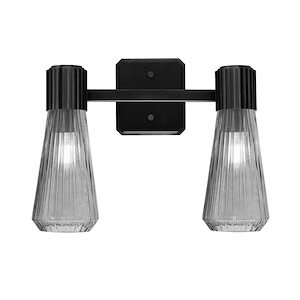 Everleigh - 2 Light Bath Bar-11.25 Inch Tall and 15 Inch Length - 1394559