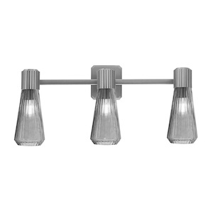 Everleigh - 3 Light Bath Bar-11.25 Inch Tall and 25 Inch Length - 1394563