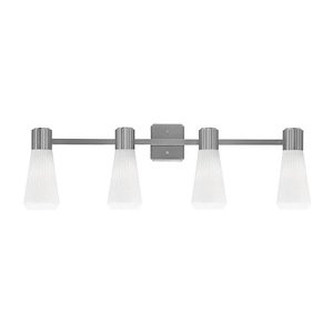 Everleigh - 4 Light Bath Bar-11.25 Inch Tall and 35.25 Inch Length - 1394568