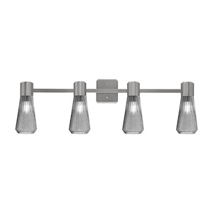 Everleigh - 4 Light Bath Bar-11.25 Inch Tall and 35.25 Inch Length - 1394569