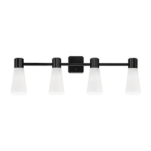 Everleigh - 4 Light Bath Bar-11.25 Inch Tall and 35.25 Inch Length - 1394570