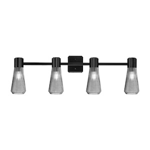 Everleigh - 4 Light Bath Bar-11.25 Inch Tall and 35.25 Inch Length - 1394571