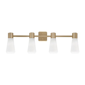 Everleigh - 4 Light Bath Bar-11.25 Inch Tall and 35.25 Inch Length - 1394572