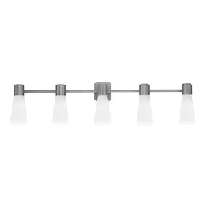 Everleigh - 5 Light Bath Bar-11.25 Inch Tall and 46.5 Inch Length - 1394574