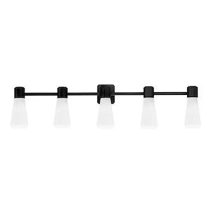 Everleigh - 5 Light Bath Bar-11.25 Inch Tall and 46.5 Inch Length - 1394576