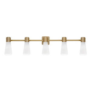 Everleigh - 5 Light Bath Bar-11.25 Inch Tall and 46.5 Inch Length - 1394578