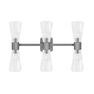 Everleigh - 6 Light Bath Vanity-17.25 Inch Tall and 25 Inch Length - 1393252