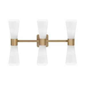 Everleigh - 6 Light Bath Bar-17.25 Inch Tall and 25 Inch Length - 1394584