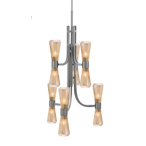Everleigh - 12 Light Chandelier-46.5 Inch Tall and 22.75 Inch Wide - 1393256