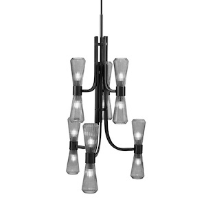 Everleigh - 12 Light Chandelier-46.5 Inch Tall and 22.75 Inch Wide - 1394589