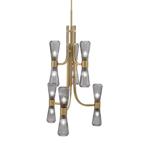 Everleigh - 12 Light Chandelier-46.5 Inch Tall and 22.75 Inch Wide - 1394591